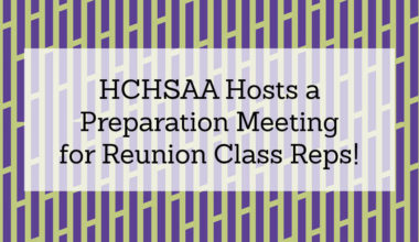 HCHSAA Hosts a Preparation Meeting for Reunion Class Reps