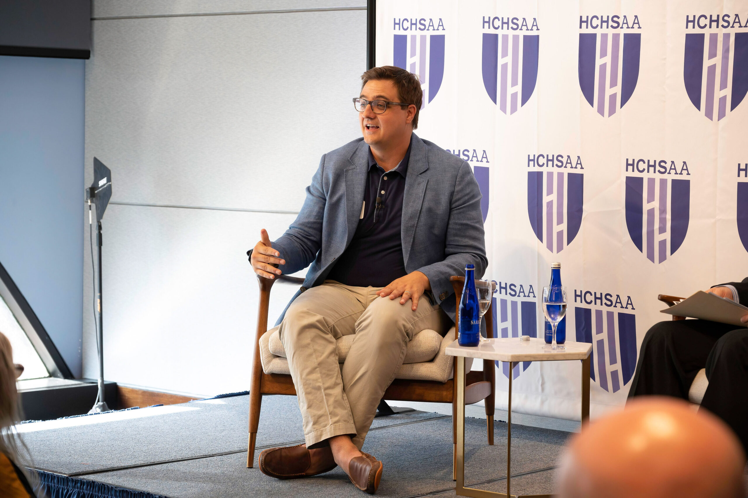 A Fireside Chat with Alum Chris Hayes at the 2023 HCHSAA  Reunion